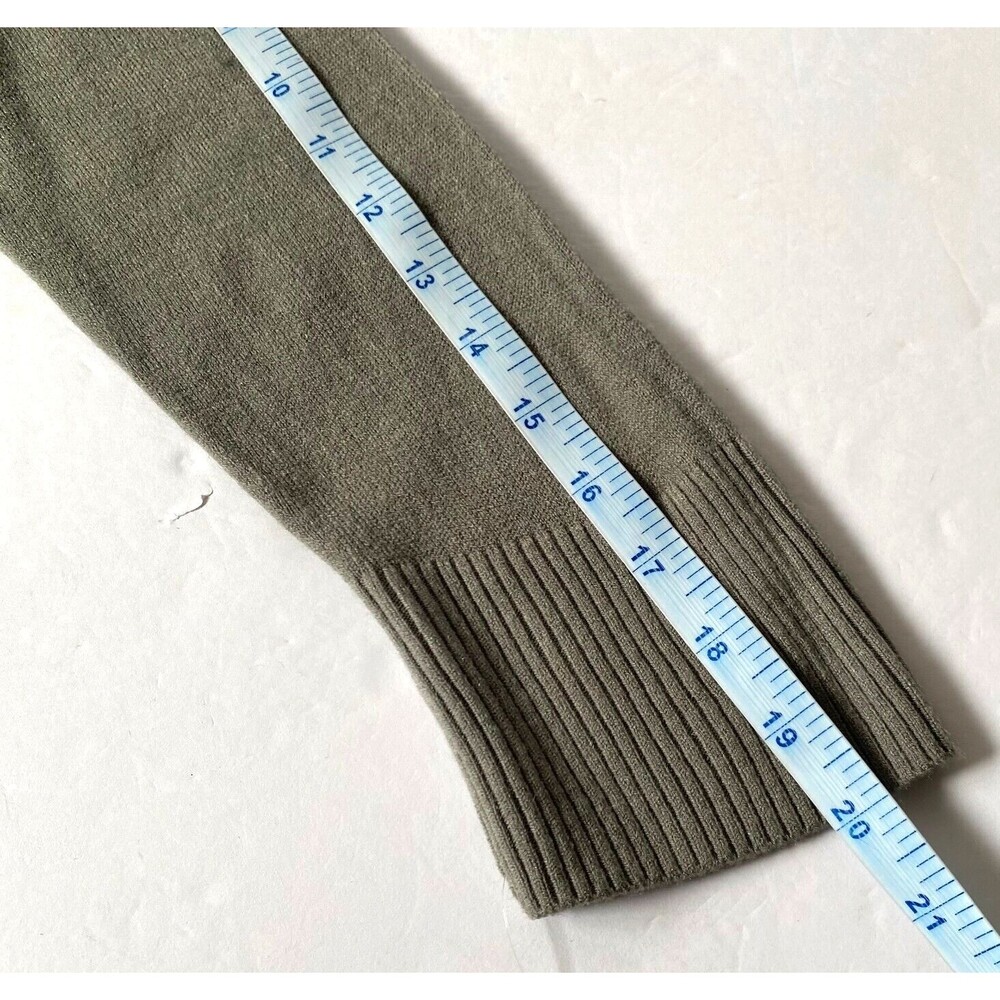 Connected Apparel Sweater Dress Womens Small Pewter Grayish Brown Ombre Cowl NWT - Picture 9 of 10